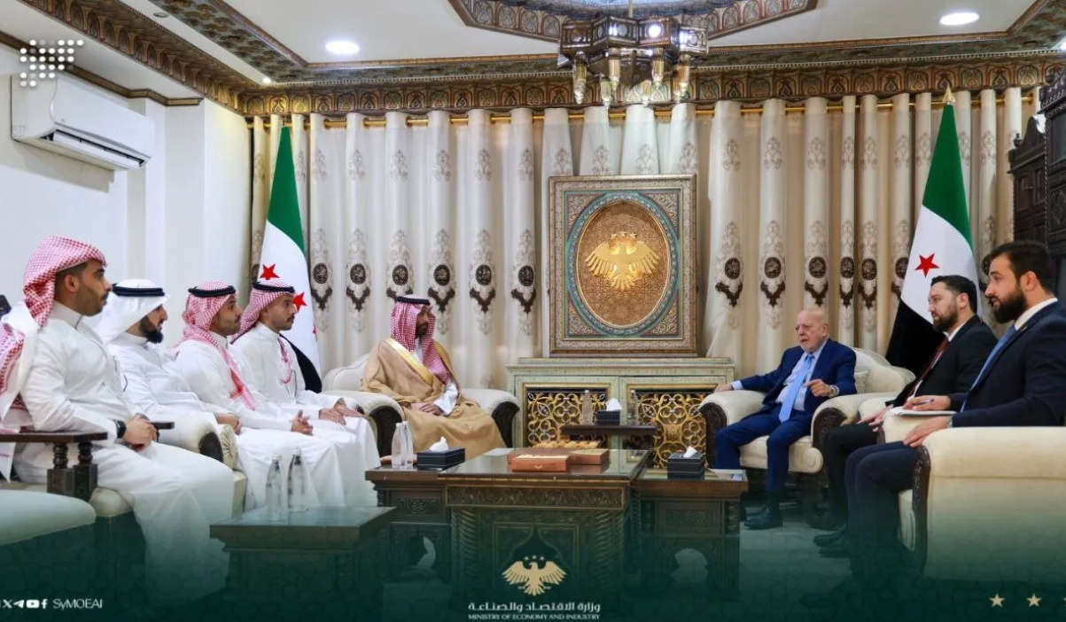 اجتماع في سوريا مع ممثلي هيئة تنمية الصادرات السعودية